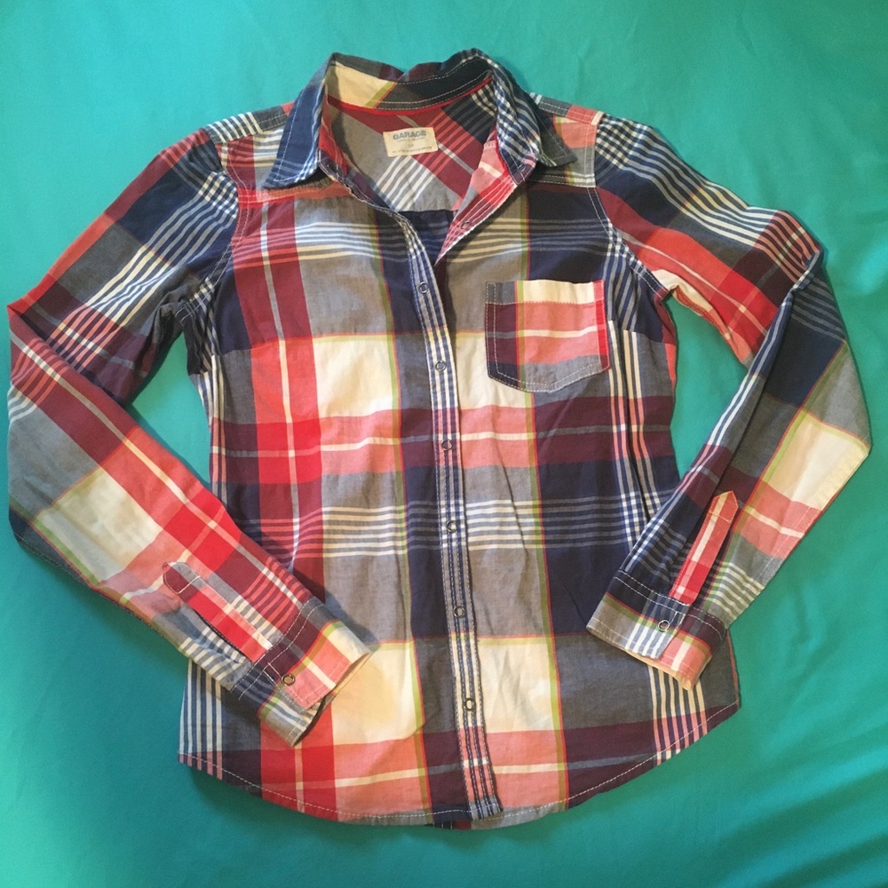 Plaid Shirt - size S